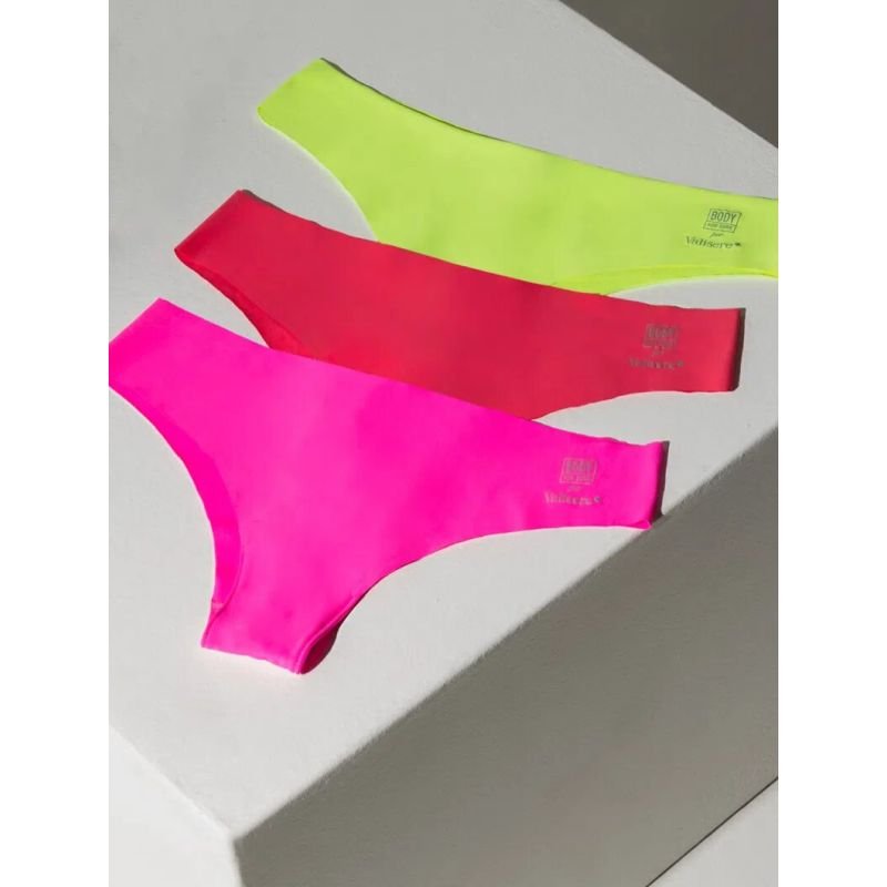 Kit 3 Calcinhas Biquíni Invisível Valisere - Body For Sure - Básico