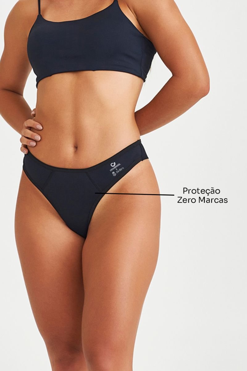 Kit com 2 Calcinhas Zero Marcas Multicores - Caju Brasil