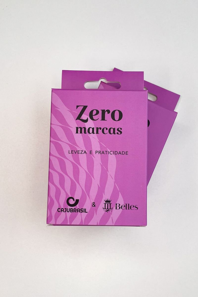 Kit com 2 Calcinhas Zero Marcas Multicores - Caju Brasil