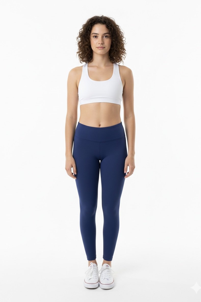 Legging Básica Lisa - Variadas - Azul_Marinho_(New_Blue)