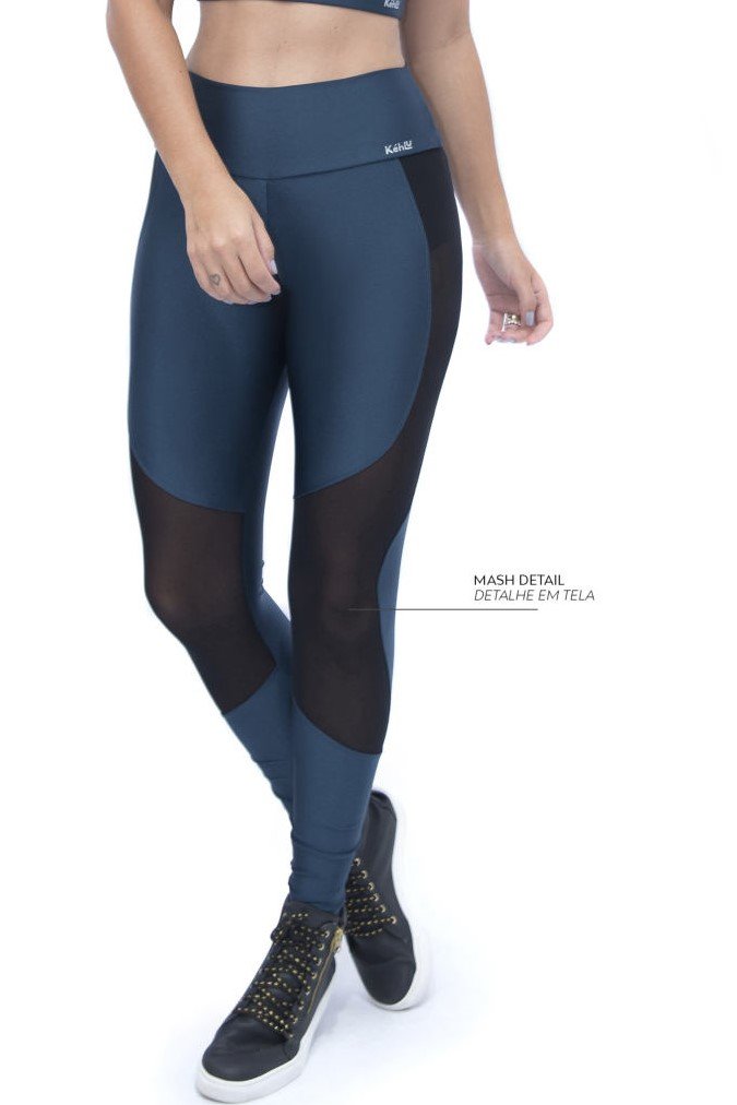 Legging Blue Shine - Kéhlu - Azul_Marinho_(New_Blue)