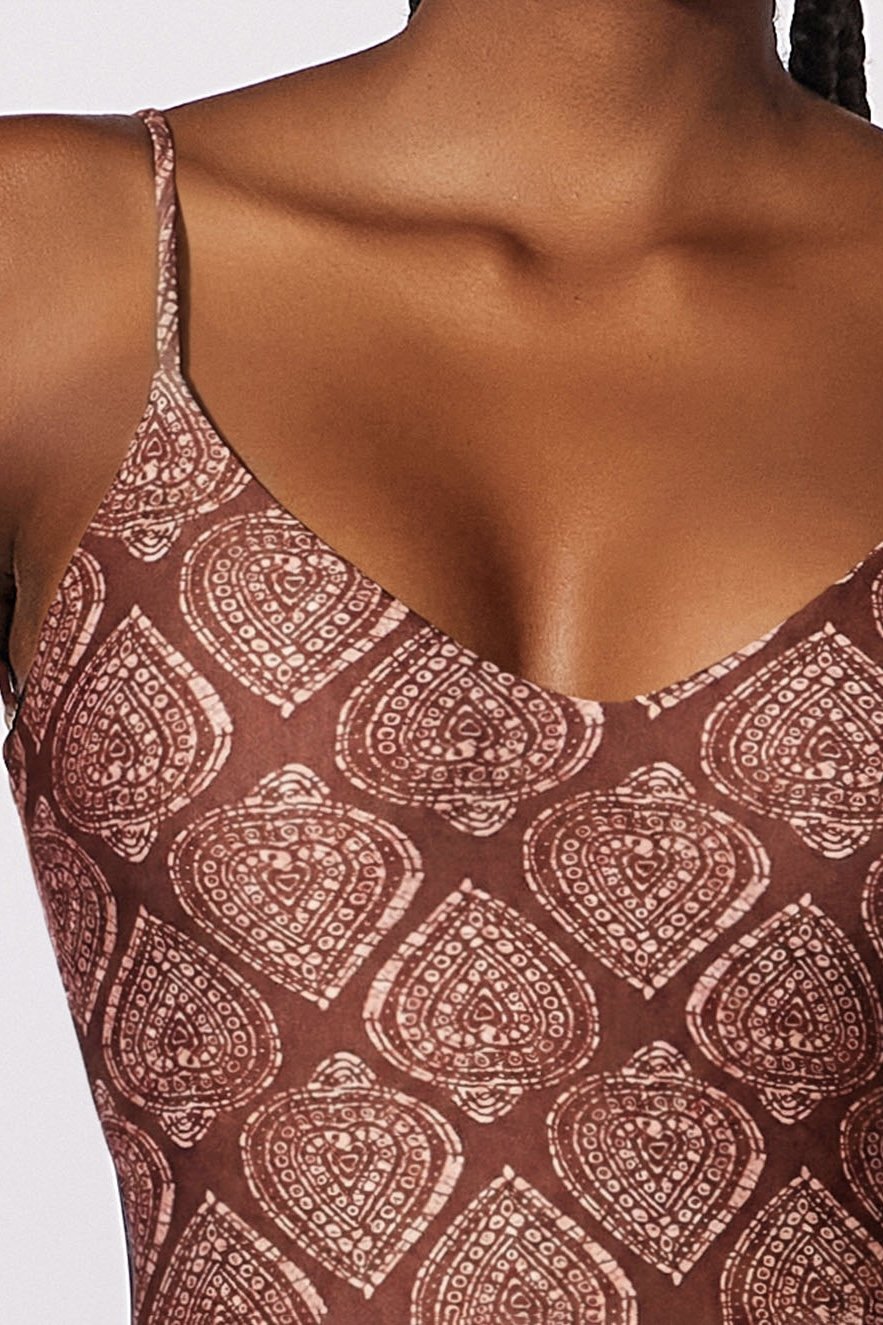 Maiô Básico Estampado Boho - Cia Marítima