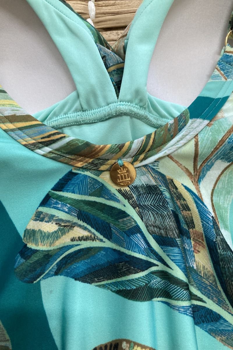 Maiô Drapeado Oásis - Belles