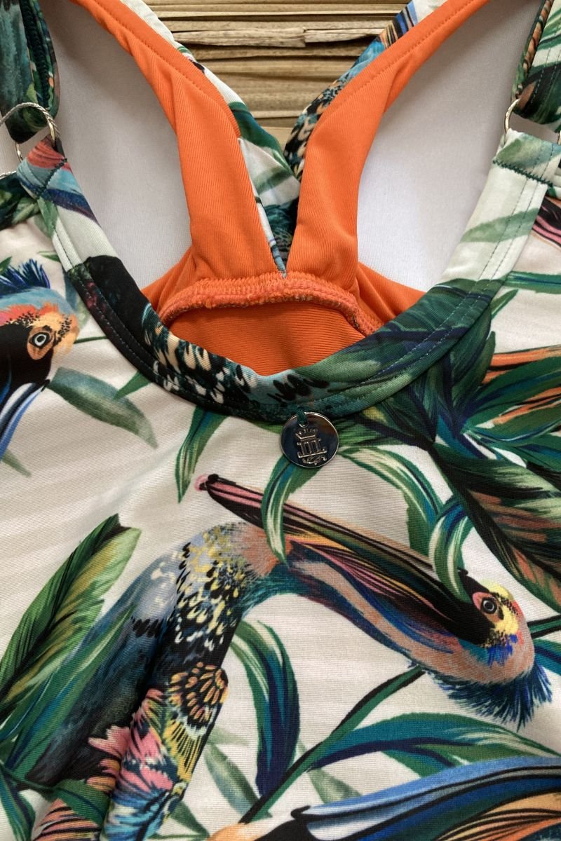 Maiô drapeado Tropicana - Belles