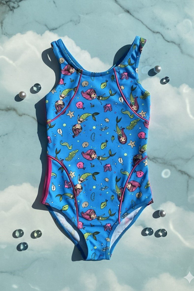 Maiô Estampado Infantil - Queda D'Água