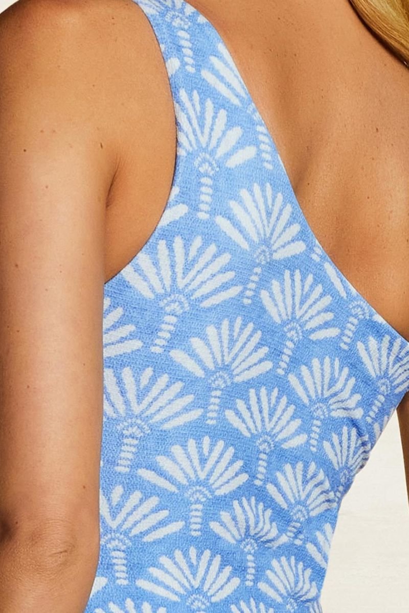 Maiô Ombro Único Estampado Palm - Cia Marítima