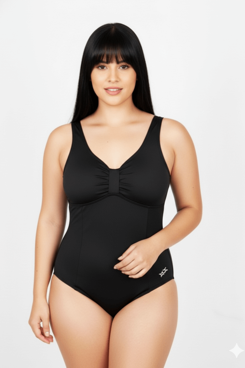 Maiô Sustentação Natação 59 - Queda D'Água - Preto