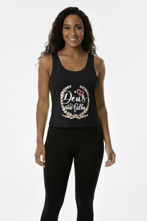 Regatas - Variadas - Preto