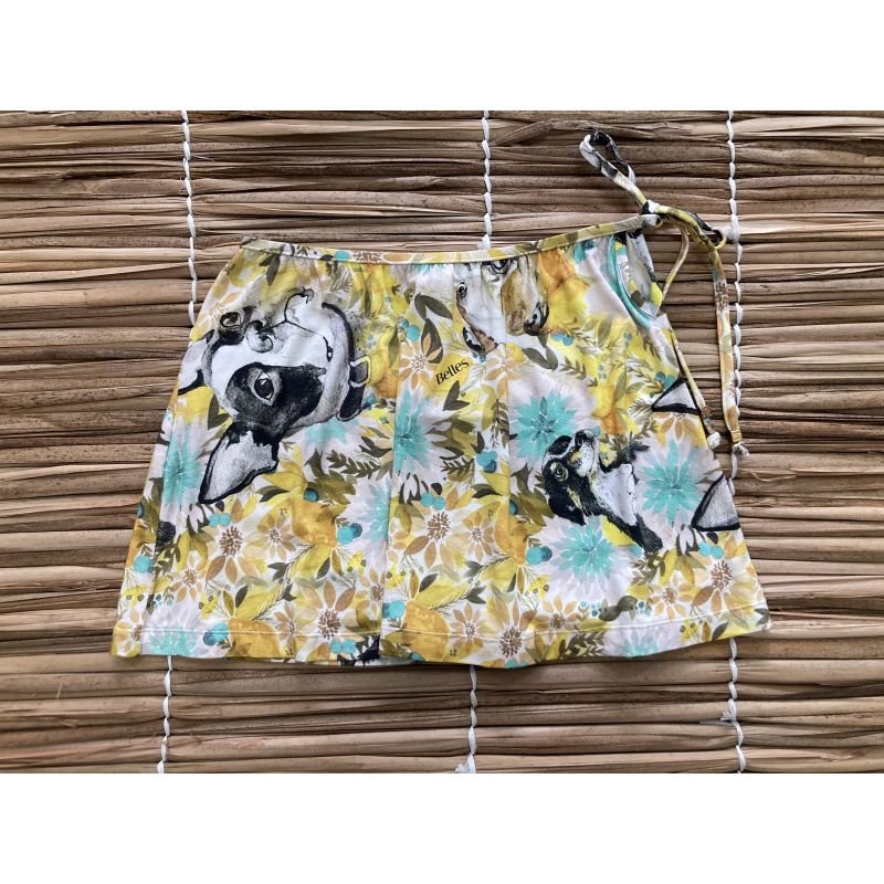 Saia Cropped Frente Única Teen Atol - Belles