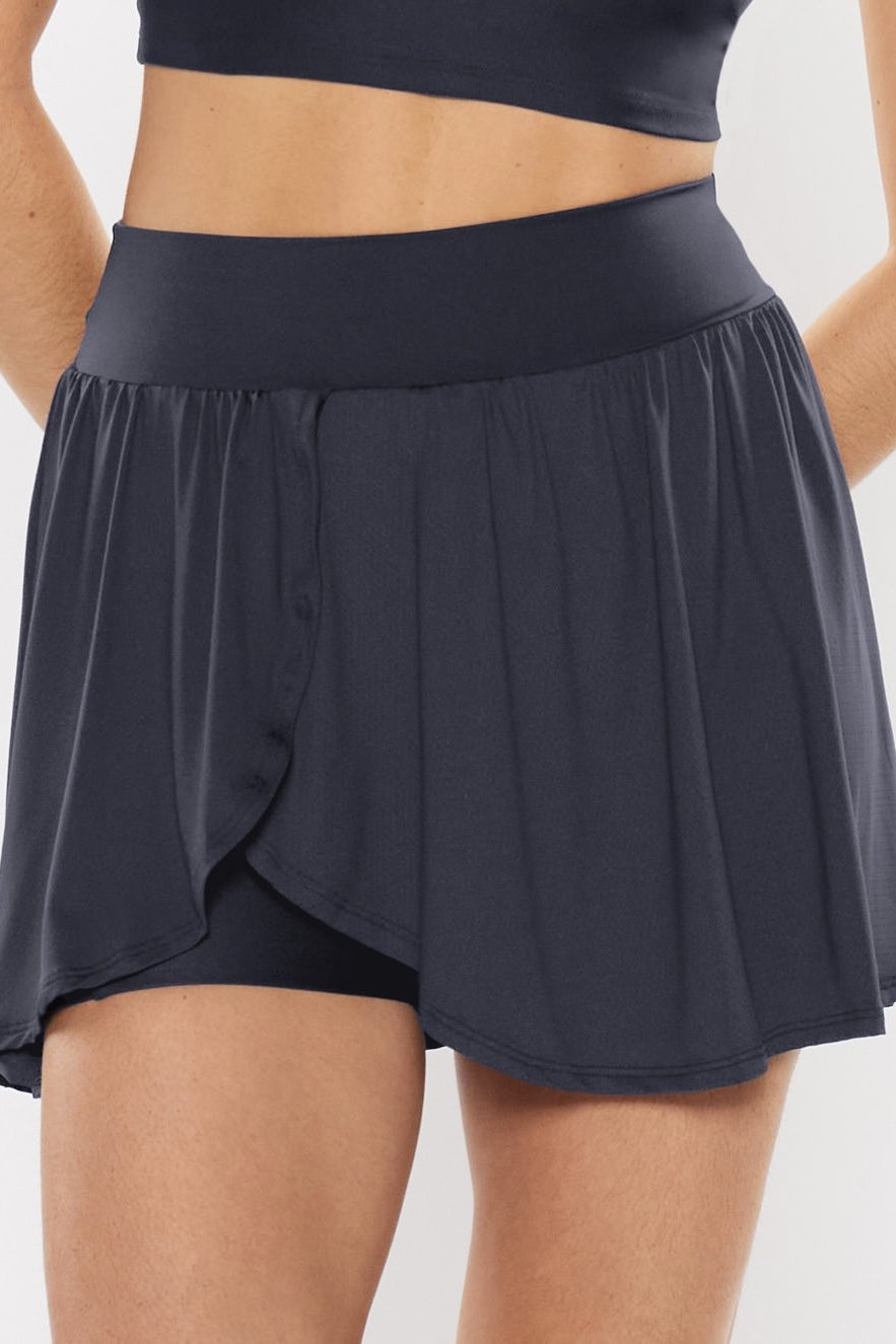 Short Saia Court - Body For Sure - Azul_Escuro_Marinho