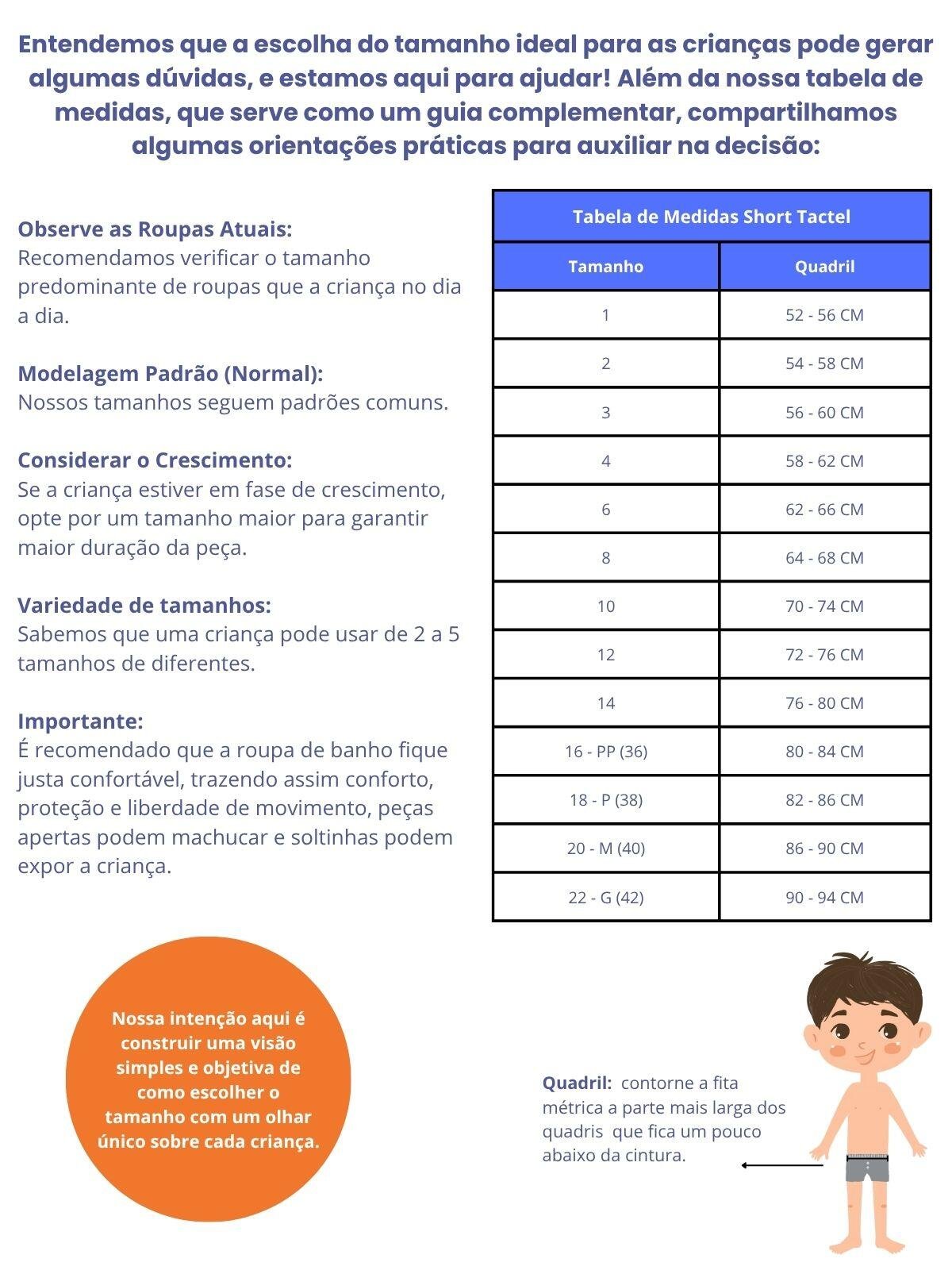 Short Tactel Masculino Infanto Juvenil Zigzag - Solenza