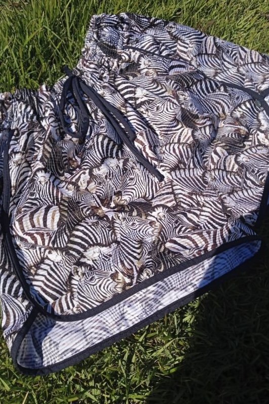 Shortinho estampado Zebra - Aquária