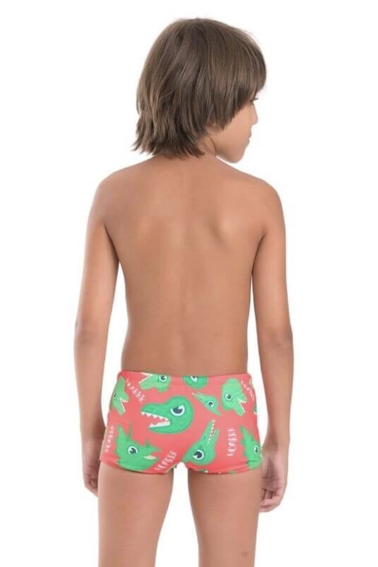 Sunga Boxer Infantil Dinos - Solenza