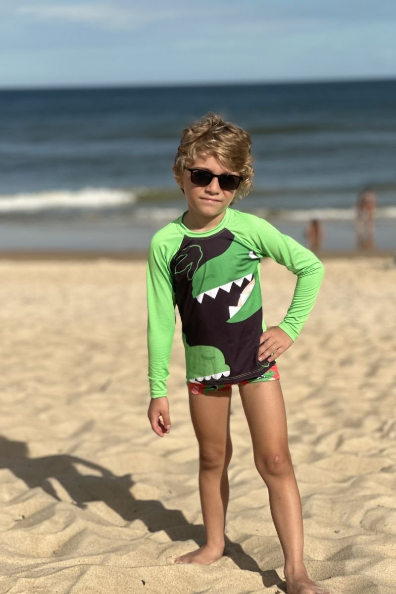 Sunga Boxer Infantil Dinos - Solenza