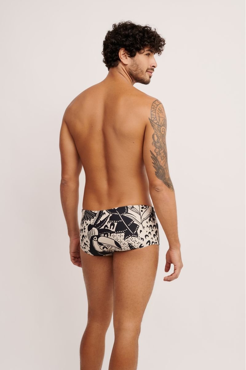 Sunga Slip Estampa Fauna Linha Man Tucano - Belles