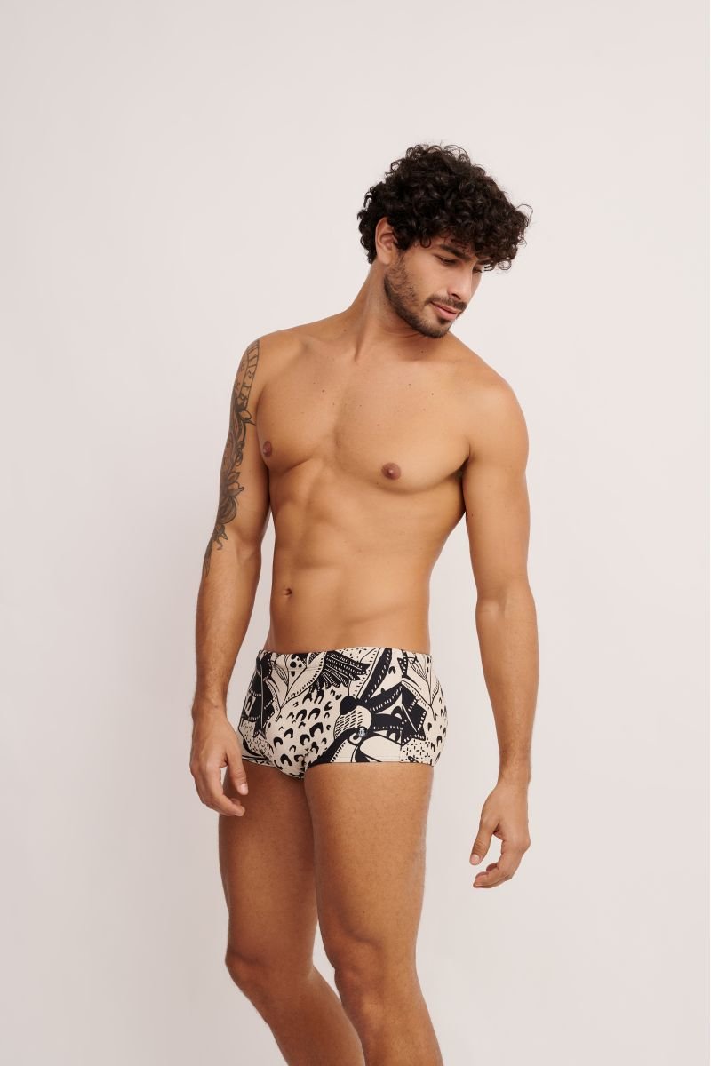 Sunga Slip Estampa Fauna Linha Man Tucano - Belles