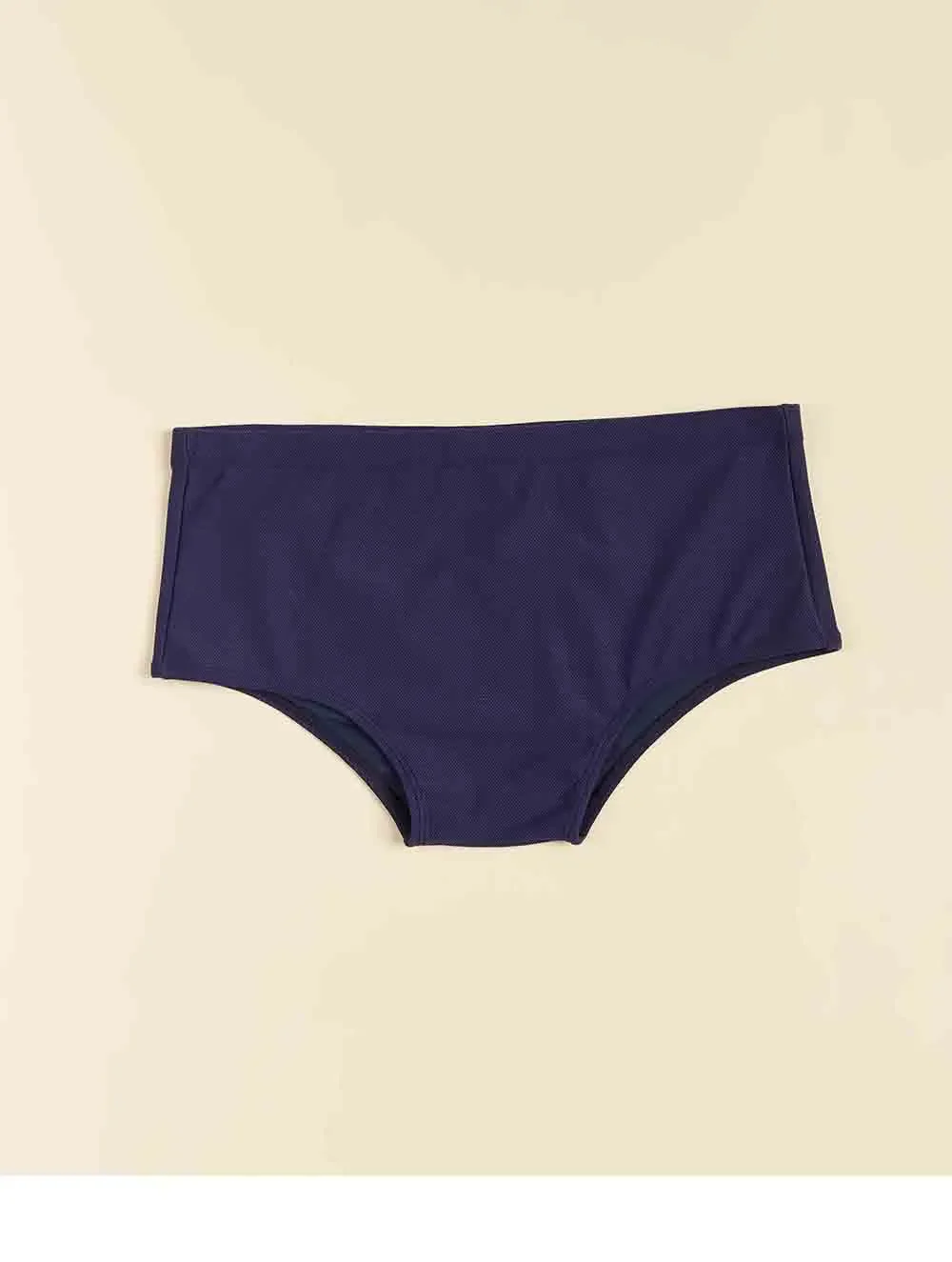 Sunga Texturizada Coleção Lisos Básicos - Água Doce - Azul_Marinho_(New_Blue)