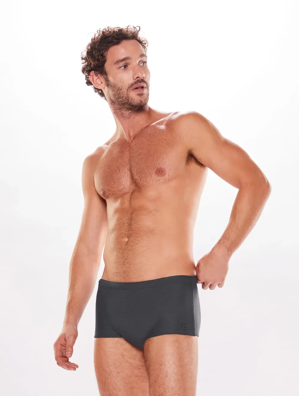 Sunga Texturizada Curta Water Power - Body For Sure