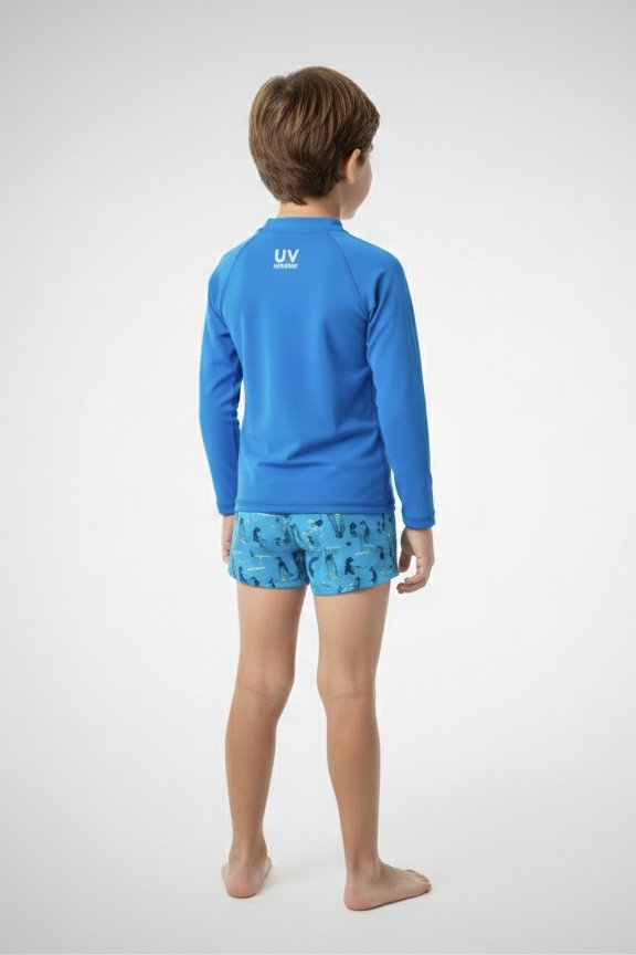 Sungão Boxer Lycra Infantil - Queda D'Água
