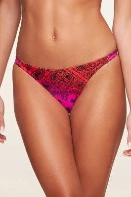 Tanga Avulsa Coleção Bandana - Água Doce - Rosa_Estampado
