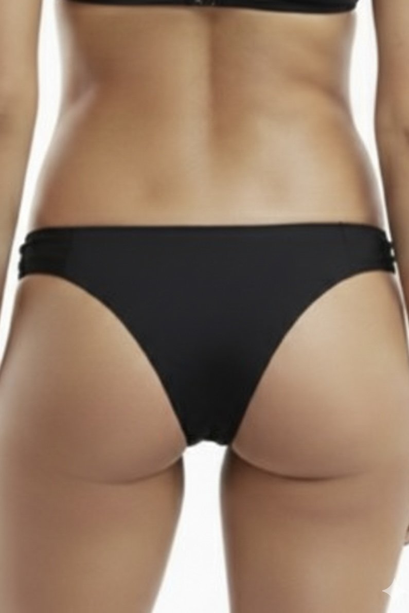 Tanga Calcinha Drapê Borboleta Bombom Larga - Belles