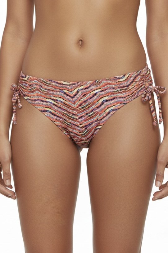 Tanga Estampada Infantil - Belles - Laranja_Estampado