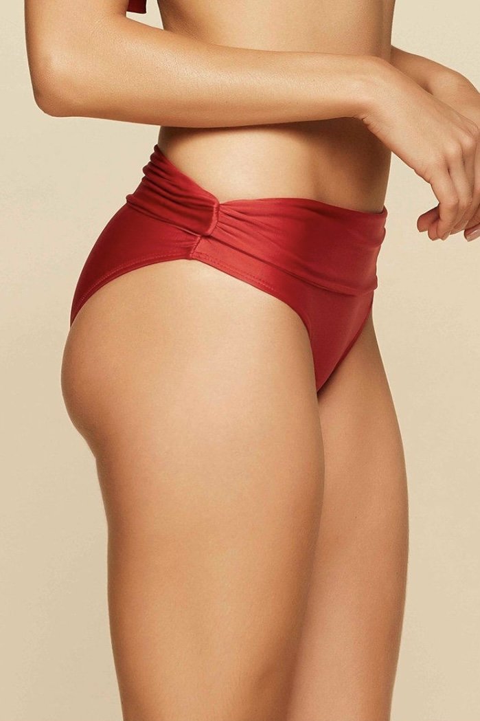 Tanga Faixa Lisos Com Cós Duplo Hot Paint - Acqua by Classic