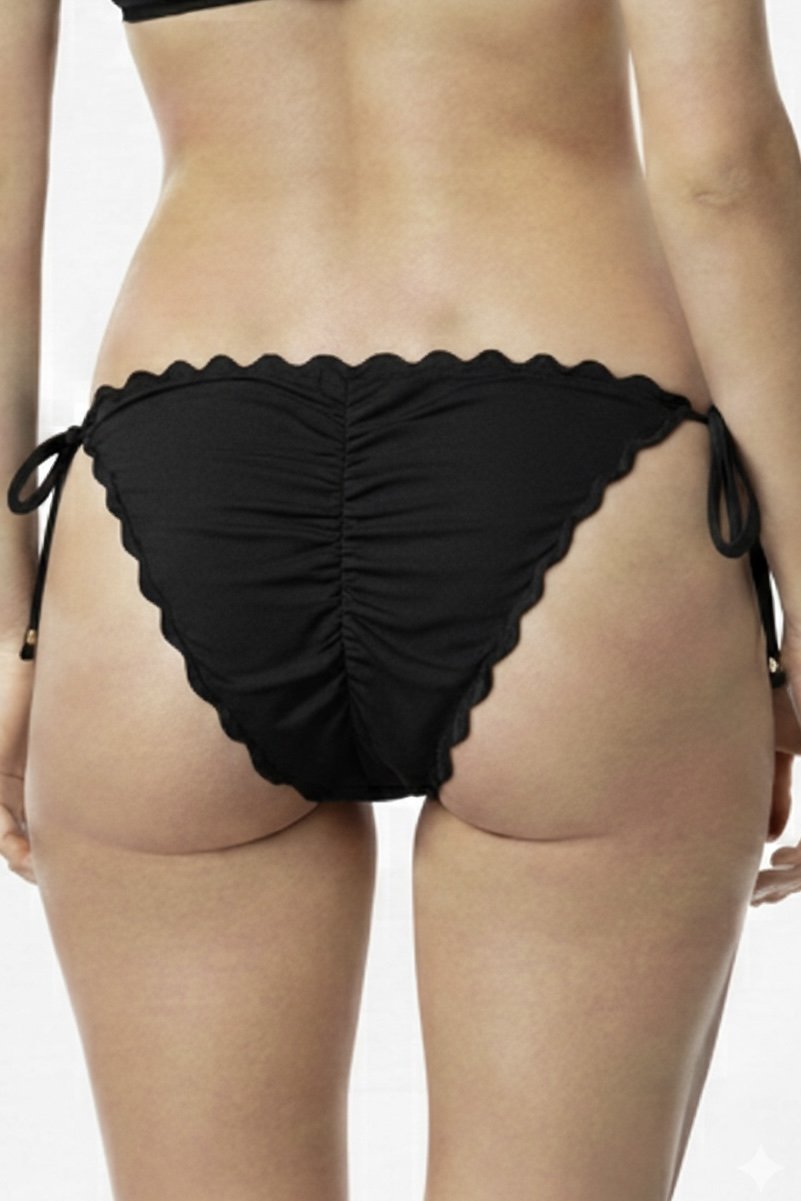 Tanga Lacinho Lace Up Variada Lisa - Belles