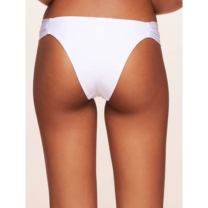 Tanga Lateral Larga Franzida Coleção Lisos Básicos - Água Doce