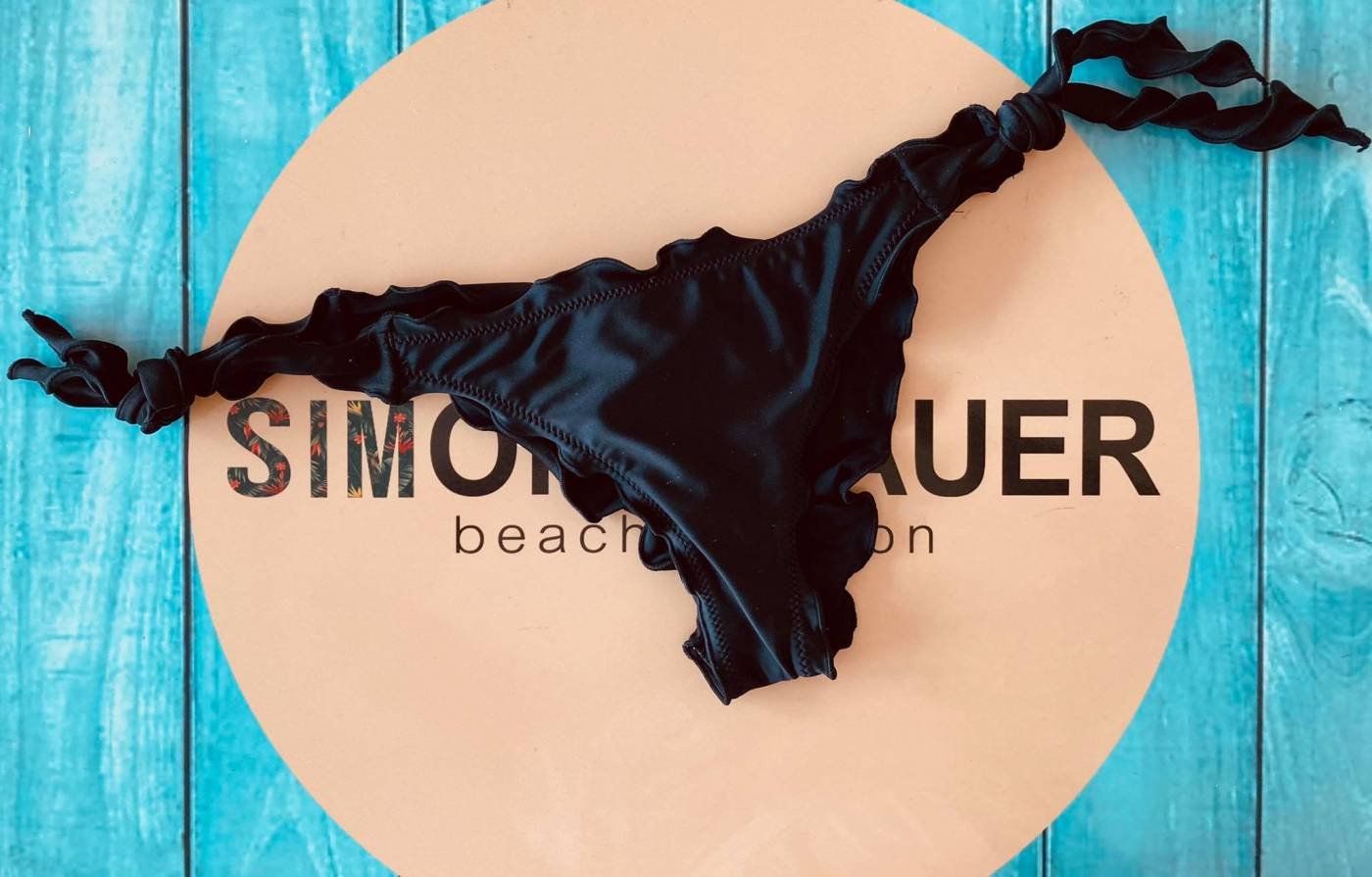 Tanga Ruffle Com Amarração Larga - Cia Marítima