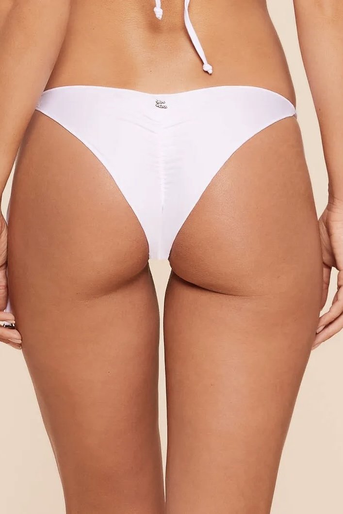 Tanga Ruffle Lisos Coordenados - Água Doce