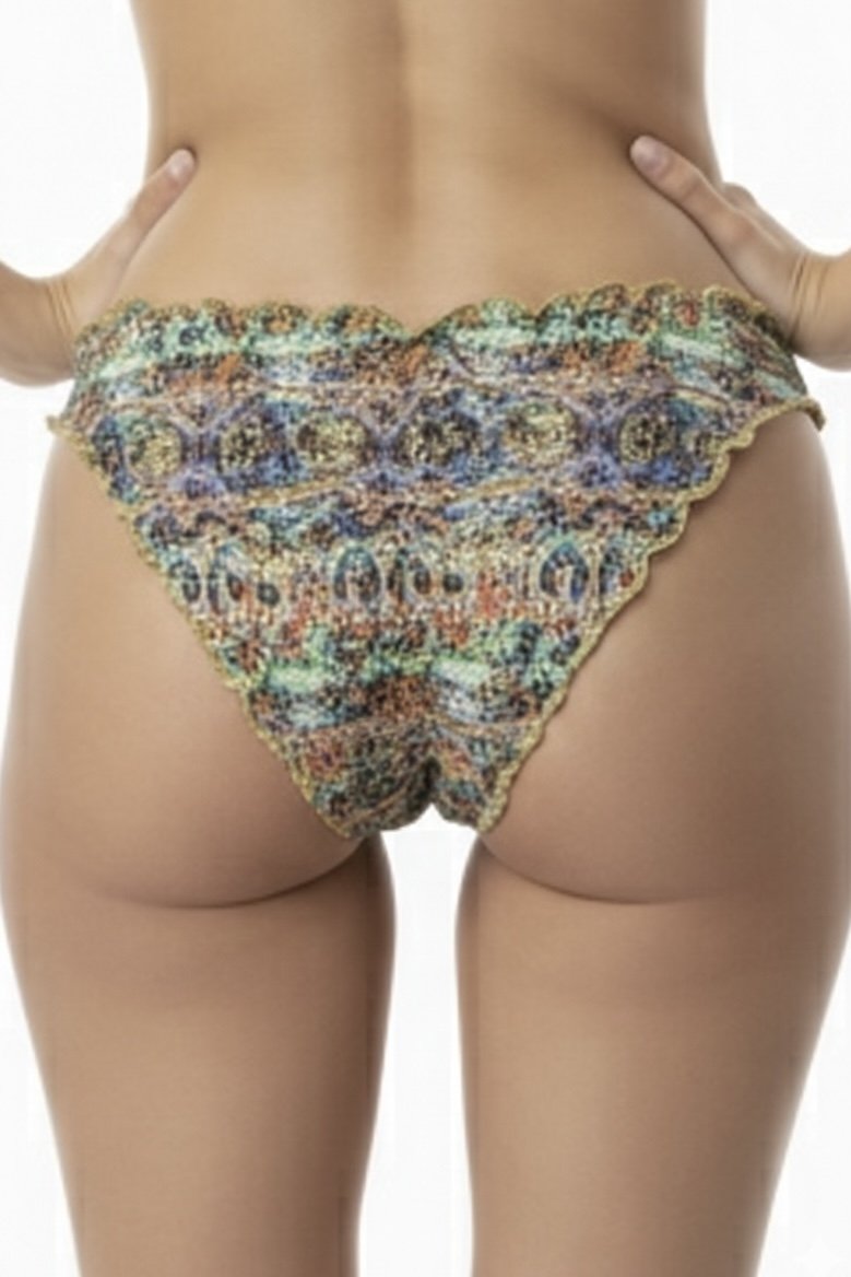 Tanga Variada Estampada Fixa - Belles