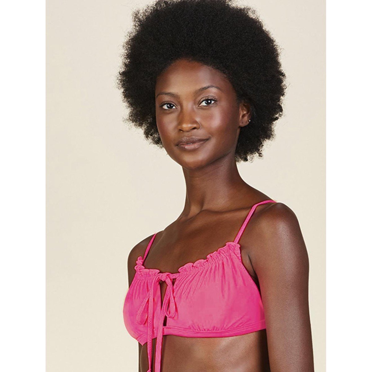 Top Com Franzido Liso - Cia Marítima