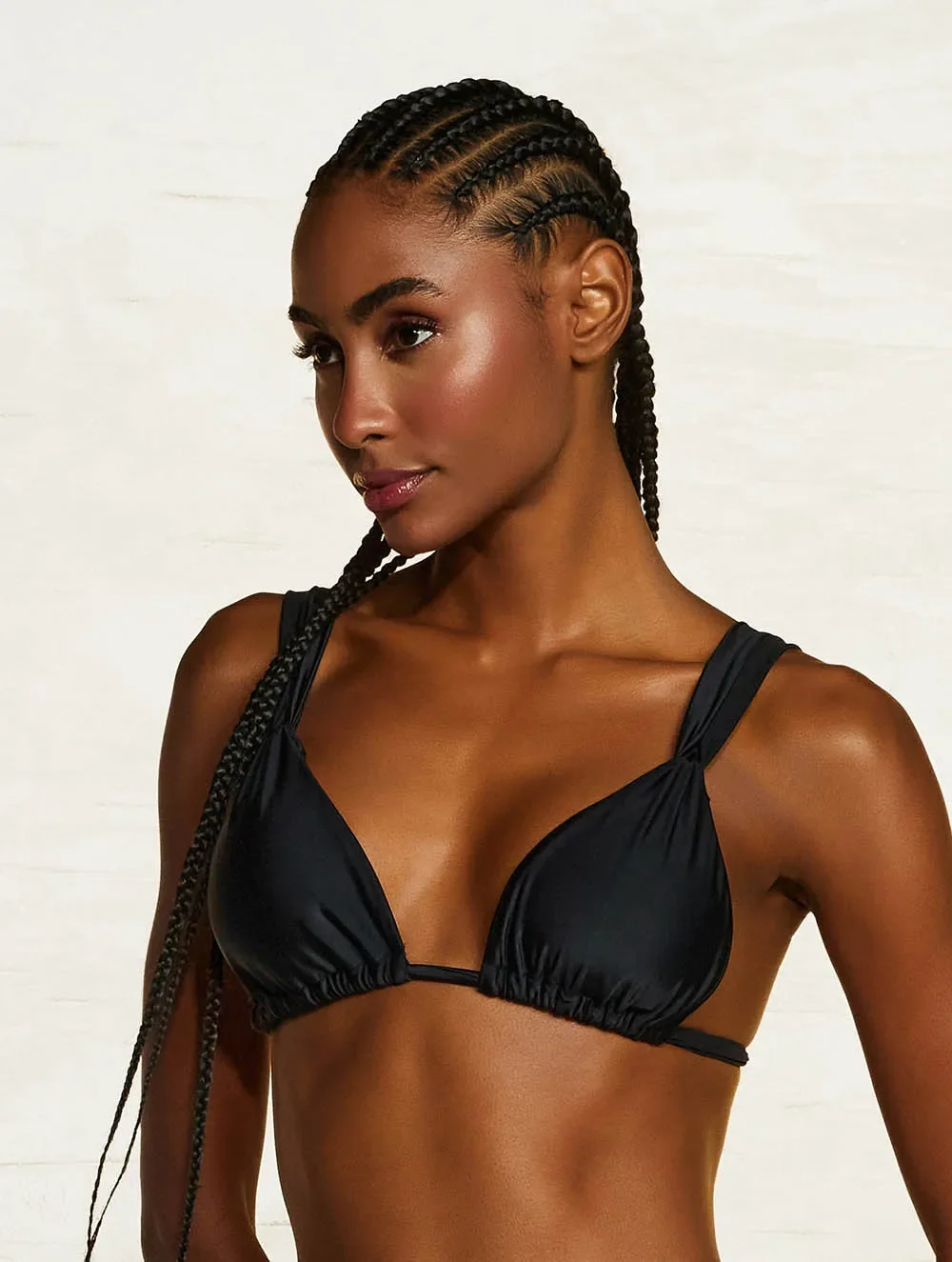 Top Cortininha Lisos Navajo Black - Cia Marítima