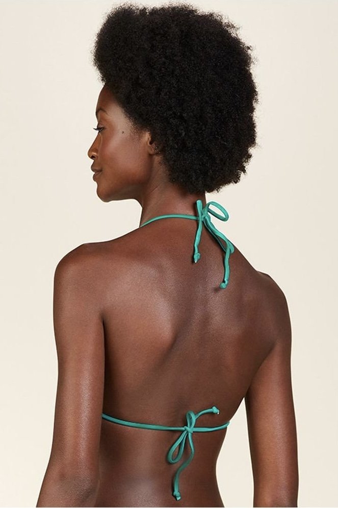 Top Cortininha Ruffle Lisos Coordenados - Cia Marítima