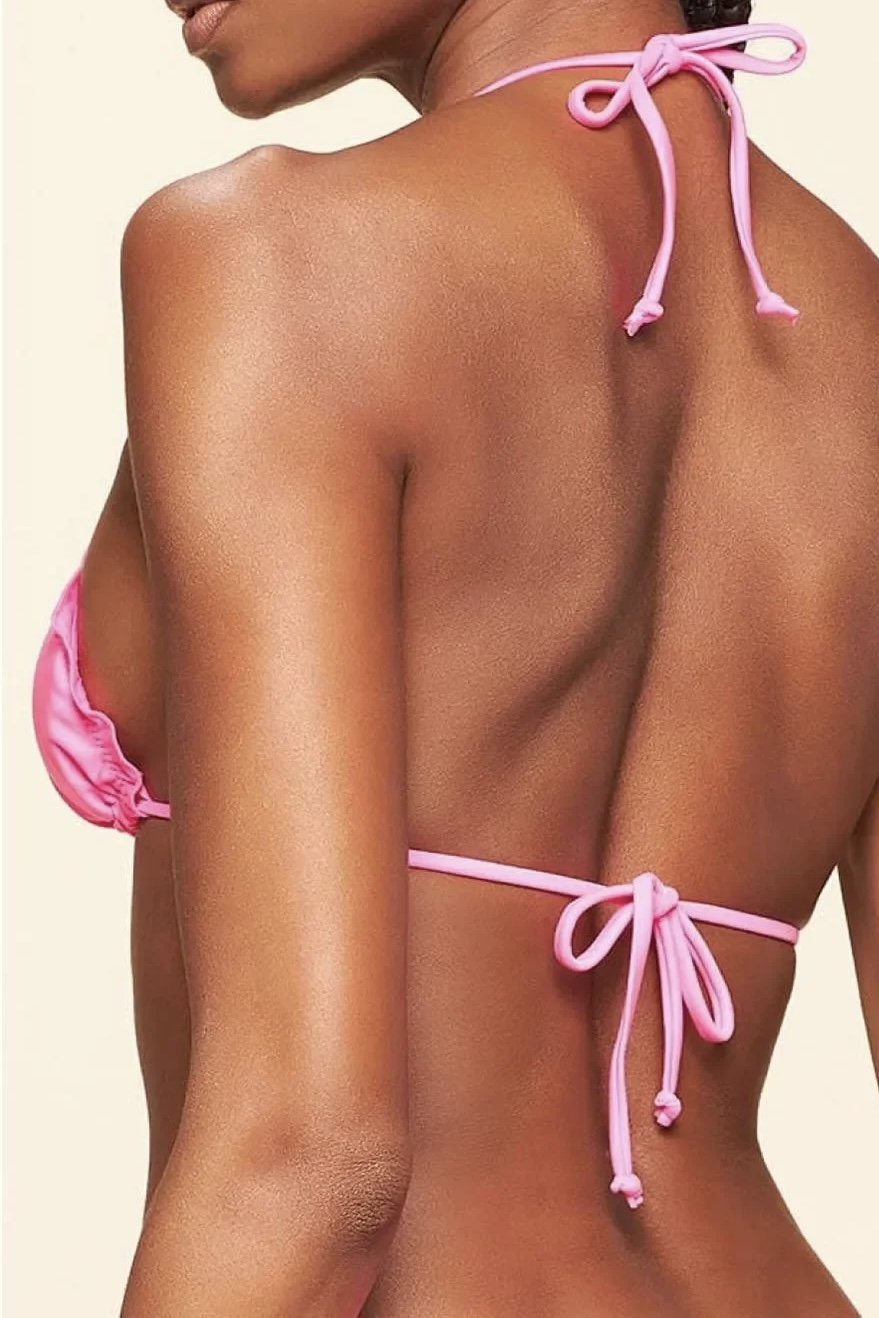 Top Cortininha Ruffle Lisos Coordenados - Cia Marítima