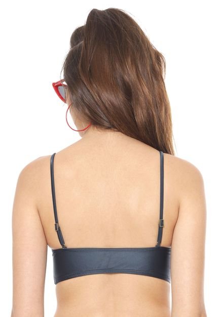 Top Cropped Regata Liso - Cia Marítima