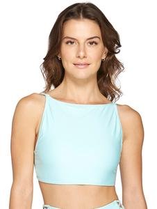 Top Cropped Regata Liso - Cia Marítima