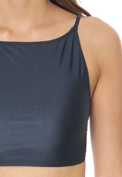 Top Cropped Regata Liso - Cia Marítima