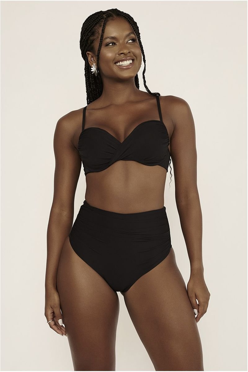 Top Meia Taça Drapeado Classic - Belles