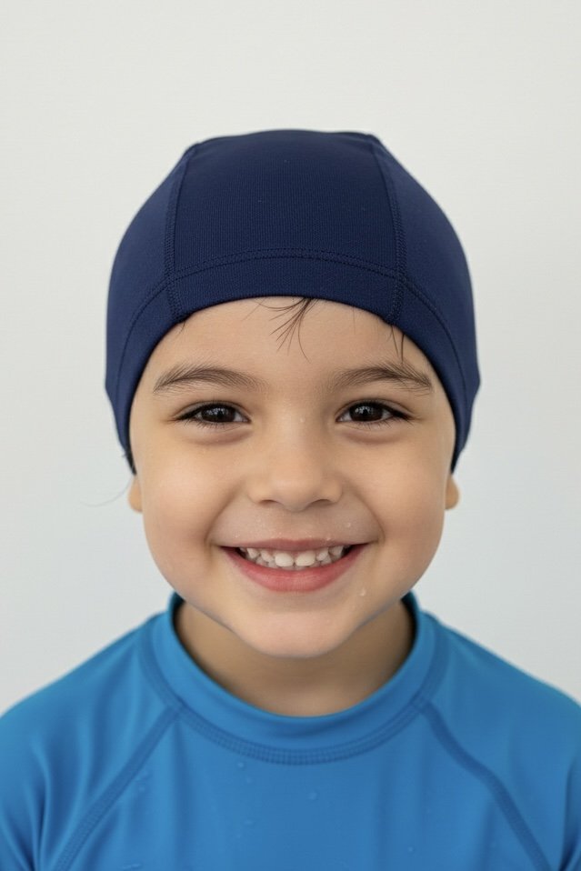 Touca Lisa - Ceci e Solenza - Azul_Jeans