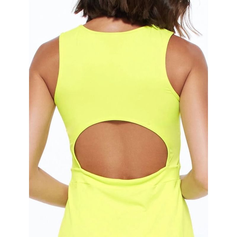 Vestido Liso Recortes Beach Sport - Body For Sure